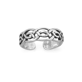 Celtic Design Toe Ring