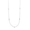 34" Snake Chain with Beads Necklace