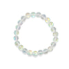 Mermaid Kisses! Iridescent Glass Stretch Bracelet