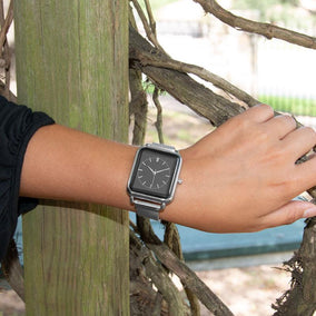 Silver Tone Magnetic Fashion Watch