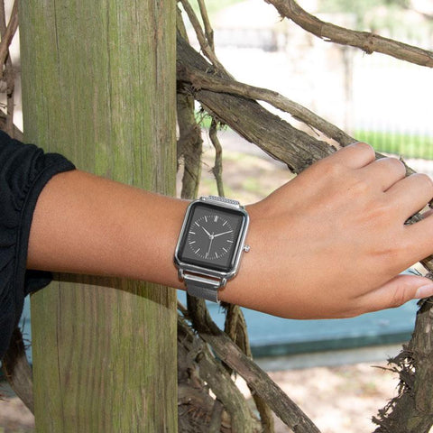 Silver Tone Magnetic Fashion Watch