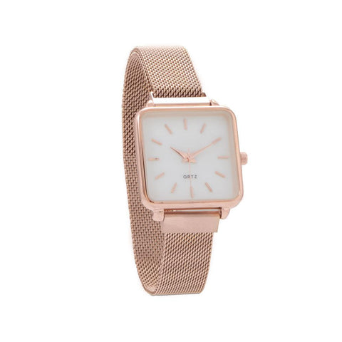 Rose Tone Magnetic Fashion Watch