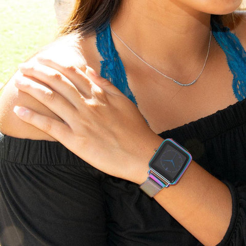 Multi Tone Mesh Magnetic Fashion Watch