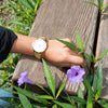 Gold Mesh Men's Magnetic Fashion Watch